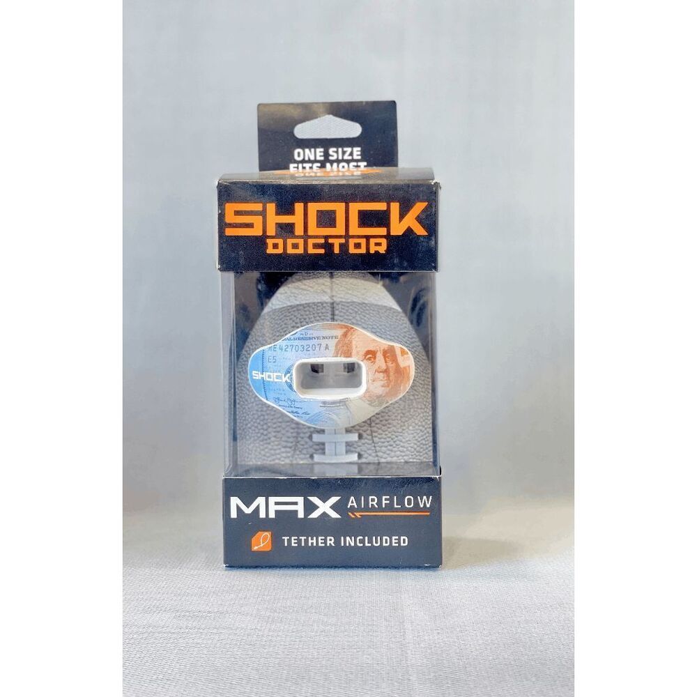 Shock Doctor Benjamins Max Airflow Football Mouthguard
